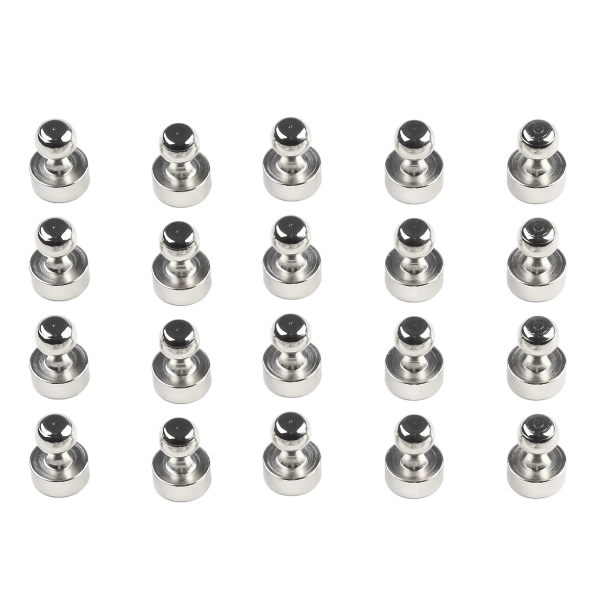 10/20 imanes de neodimio para tableros magnéticos, imanes cónicos superfuertes para nevera, herramientas de almacenamiento para el hogar.