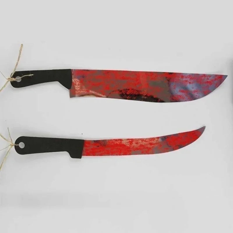 Halloween Decoration Horror House Bloody Weapons Garland Banner Halloween Bar Club Zombie Vampire Party Decorations Supplies