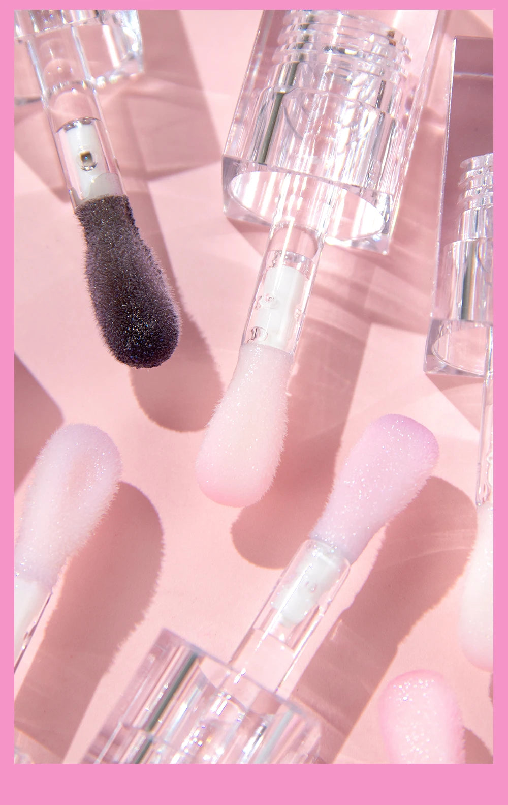 QIBEST - Bálsamo labial mágico con cambio de color cálido, brillo labial transparente, hidratante, brillo labial brillante, cosméticos para labios