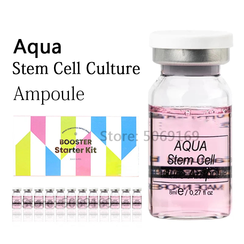 8ml BB Cream Glow Serum Ampoule Essence Facial Niacinamide/Peptide Foundation Moisturizing Hyaluronic Acid Skin Care Beauty