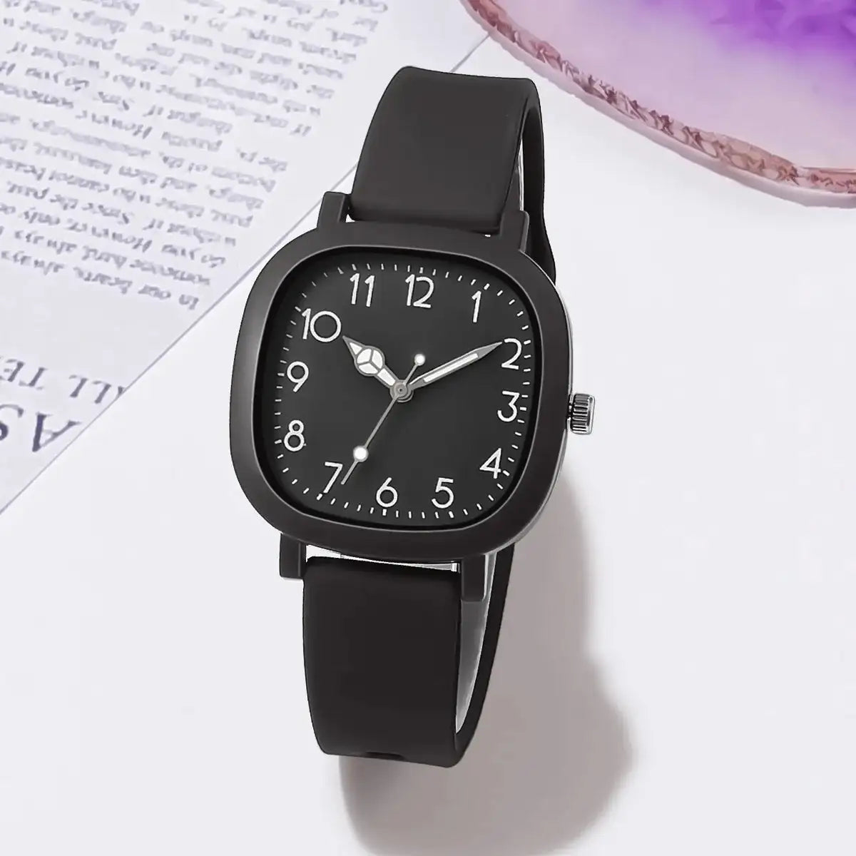 Fashion Brand Bear Women Quartz Watch 2024 Ladies Casual Silicone Jelly Watches Clock Girl Gift Zegarek Damski - Lootquake