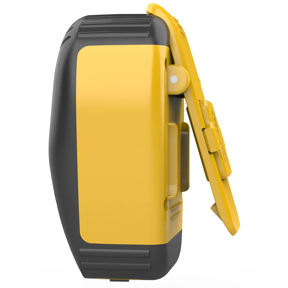 Altavoz portátil inalámbrico con Bluetooth 5.3 y correa magnética con clip, pequeño para ciclismo y senderismo.