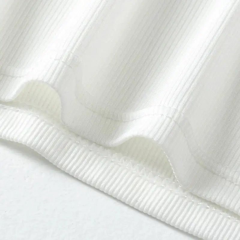 European and American Yards Ladies Suspender Vest Sleeveless Top Solid Color Sexy Thread Bottoming Thin Vest Four Seasons Essent - Lootquake