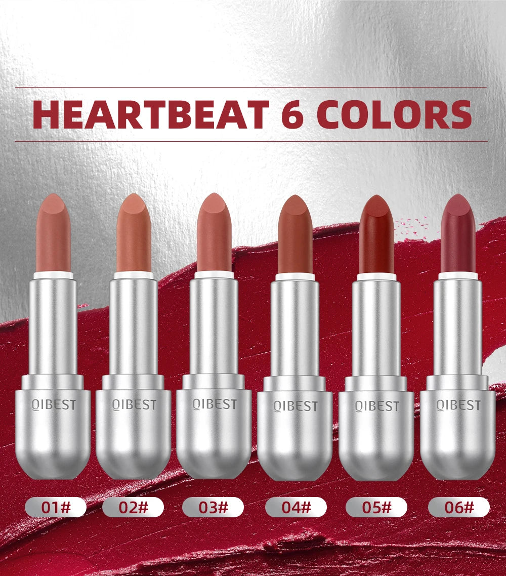 High Quality Professional Lipsticks Nude Matte Lipstick Long Lasting Moisturizing Makeup Sexy Red Lipgloss Tint Lips Cosmetics