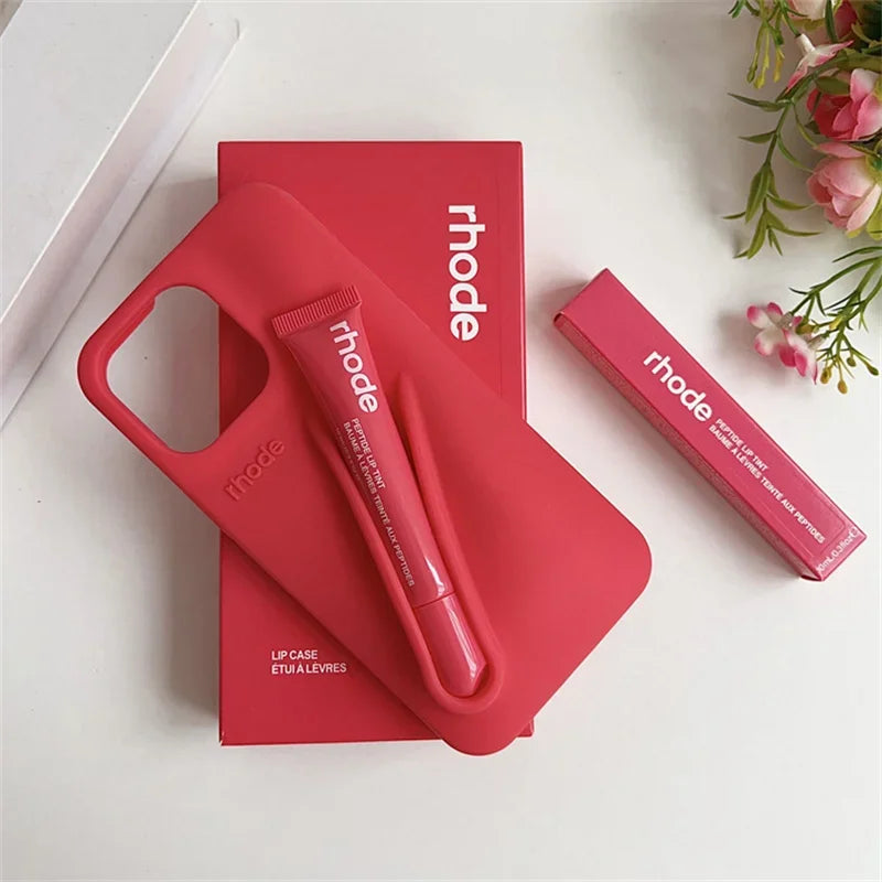 Full Set Rhode Phone Case - Lip Case, Peptide Lip Tint & Gift Box
