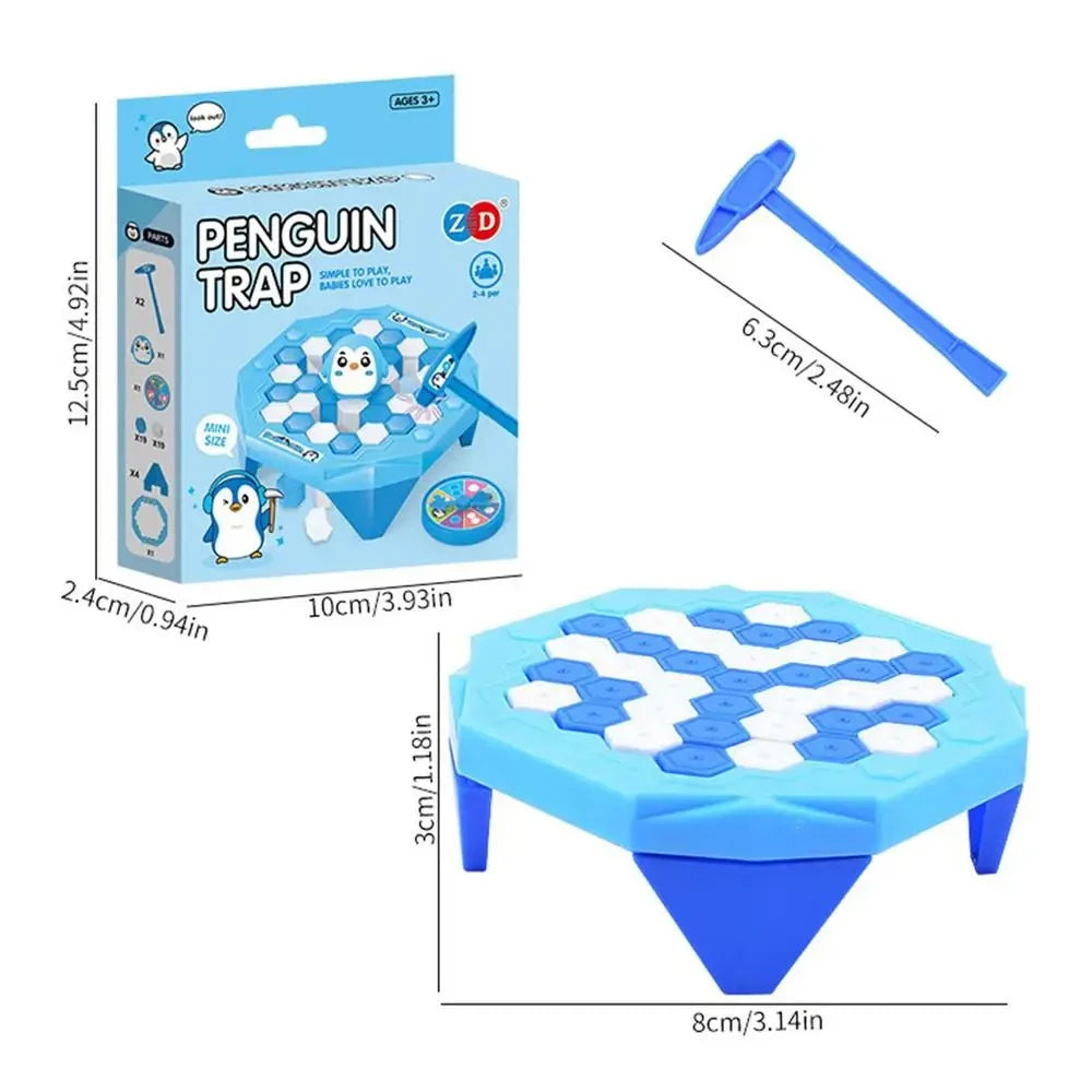 Children's Toys Parent-Child Family Party Save the Penguin Ice Cube Breaker Trap Children Adult Board Game Stress Relief Toy - Lootquake