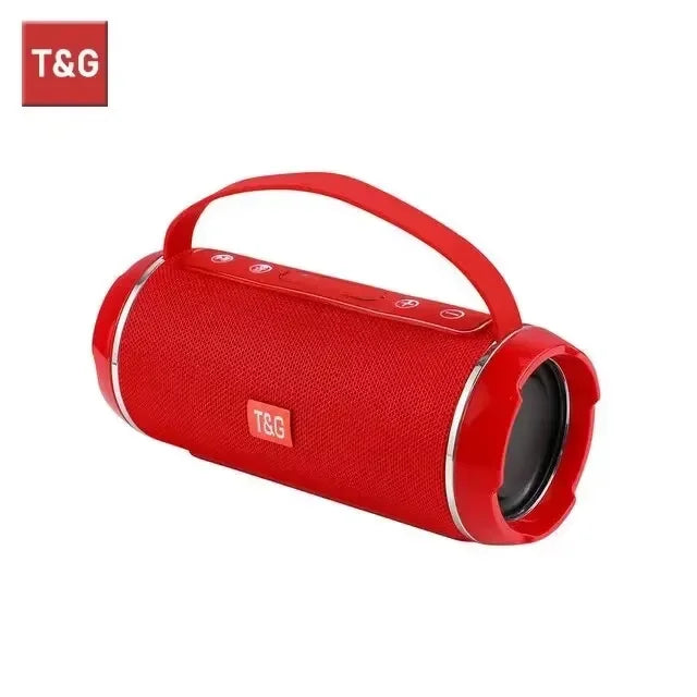 Altavoz Bluetooth TG116c TWS inalámbrico, potente, portátil, para exteriores, subwoofer impermeable, sonido estéreo 3D, llamadas manos libres.
