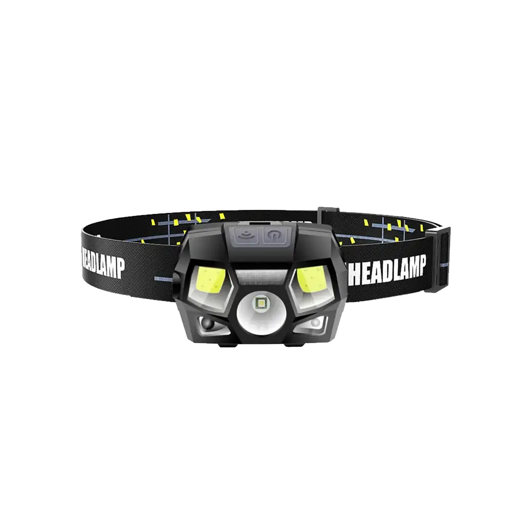 SOLOLANDOR Ultra Bright LED Headlamp 800LM Motion Sensor Headlight USB Recharge head lamp Waterproof lampe frontale Flashlight - Lootquake