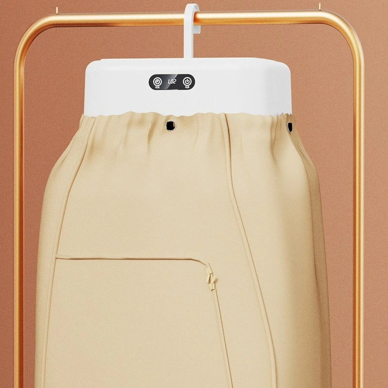 Mini sèche-linge portable pliable et électrique, intelligent, à séchage rapide et minuté, avec sac de séchage, compact et de voyage
