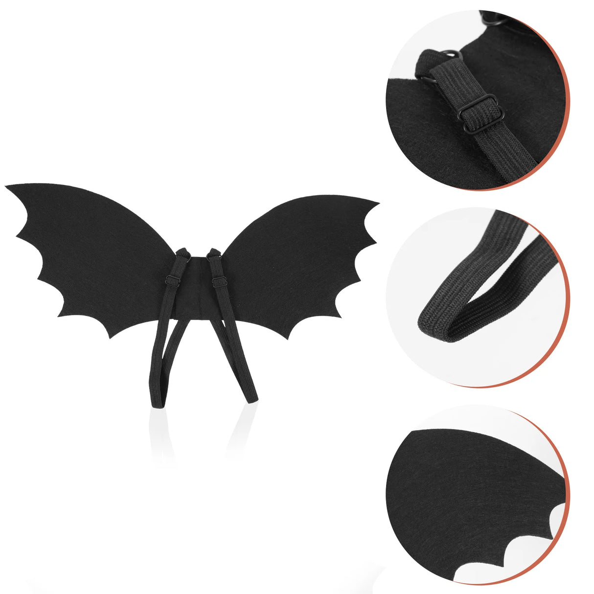 Accesorio de disfraz de ala de murciélago para Halloween, accesorio de actuación para niños y niñas, disfraz de gato para Halloween, productos para mascotas, accesorios únicos