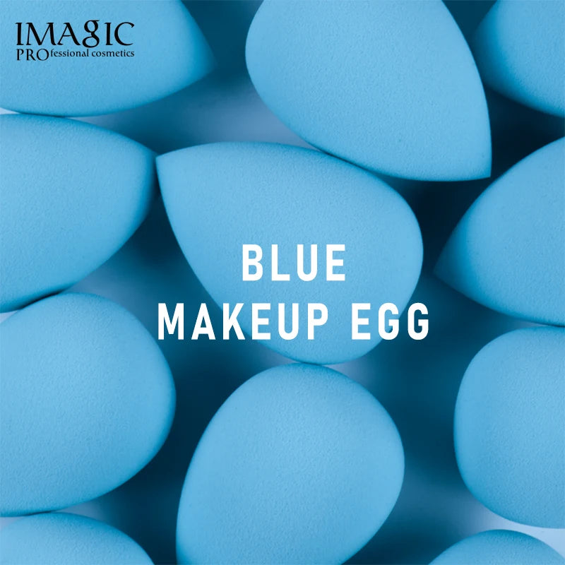 IMAGIC 10Pcs/Kit Makeup Sponge Set Soft Colorful Cosmetic Puff Powder Foundation Beauty Tool Wholesale Women Beauty Makeup Tool