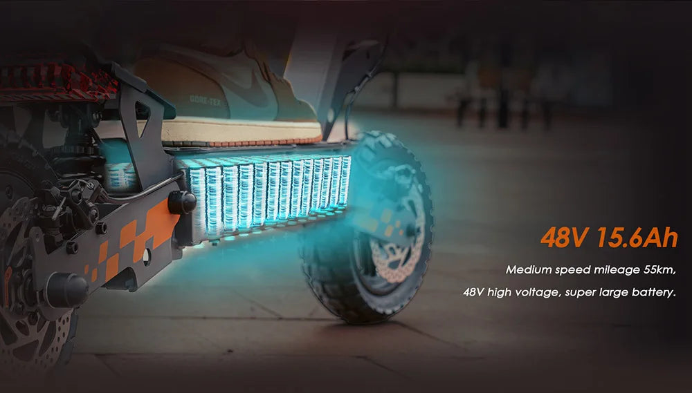 KuKirin G2 Folding Electric Scooter 800W Brushless Motor 10 Inch Vacuum Off-Road Tire EScooter 48V 15AH Battery Max Speed 45km/h