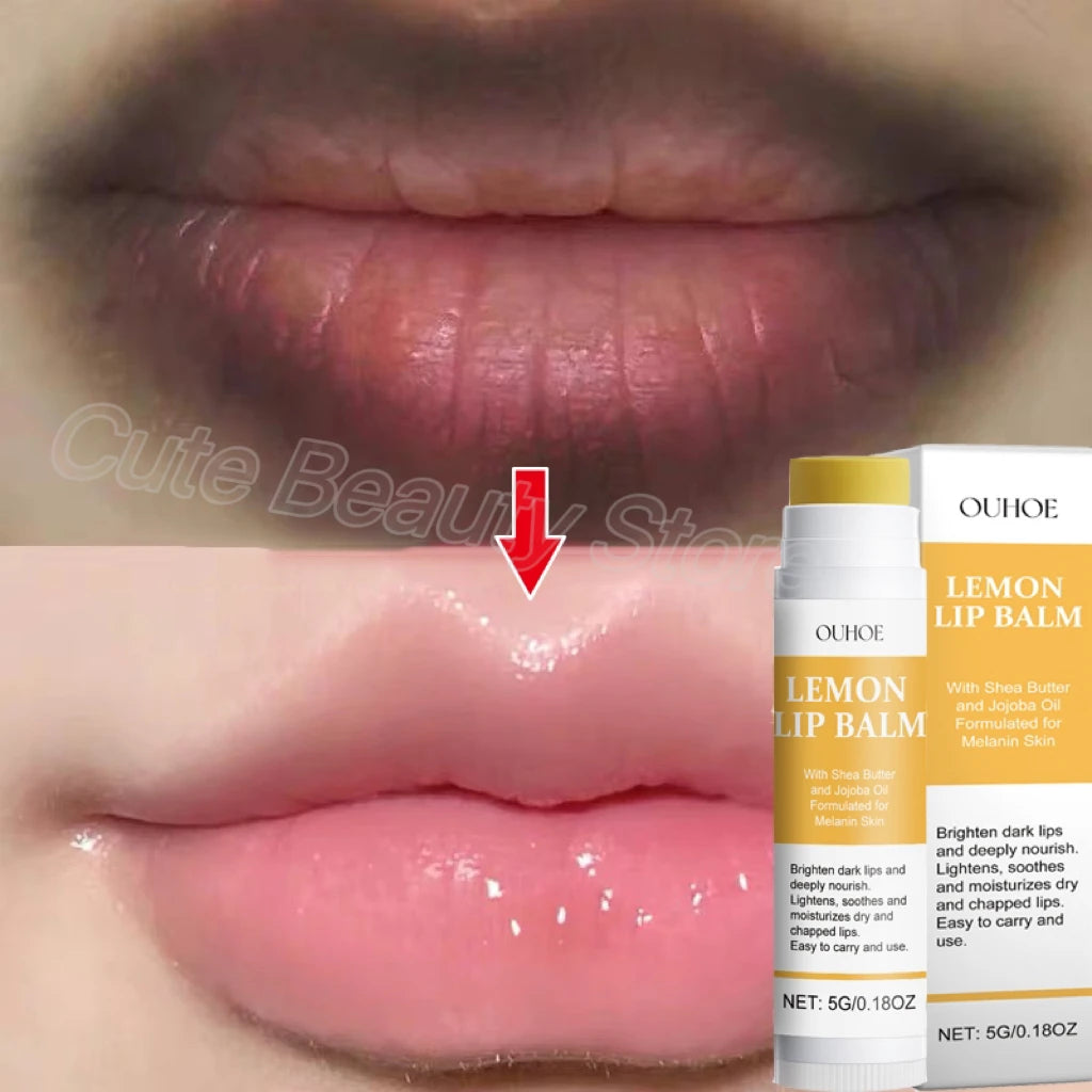 Bálsamo labial con vitamina C para eliminar las ojeras, aclarar la melanina, mascarilla labial, exfoliante, atenuar las líneas de expresión, piel muerta, hidratar, iluminar, reparar, cuidado labial.