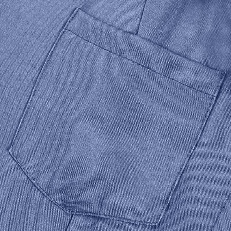 2023 Fashion New Long Dress Shirt Neck Pocket Large Swing Dress Casual Elegant Temperament Single Breasted Denim Dress - Lootquake