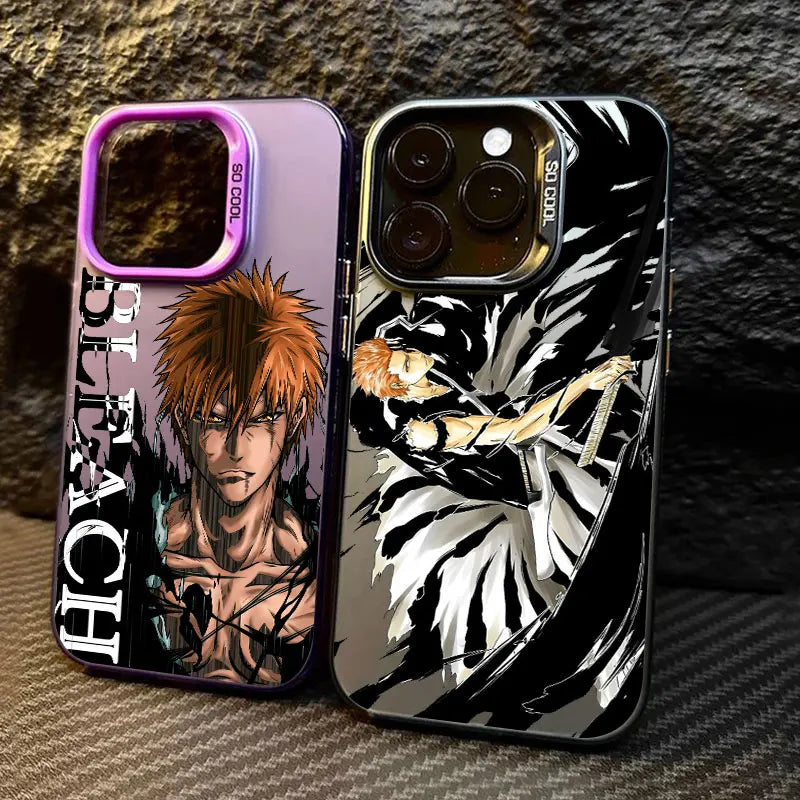 Bleach Ichigo Kurosaki Rukia Anime Coque Phone Case