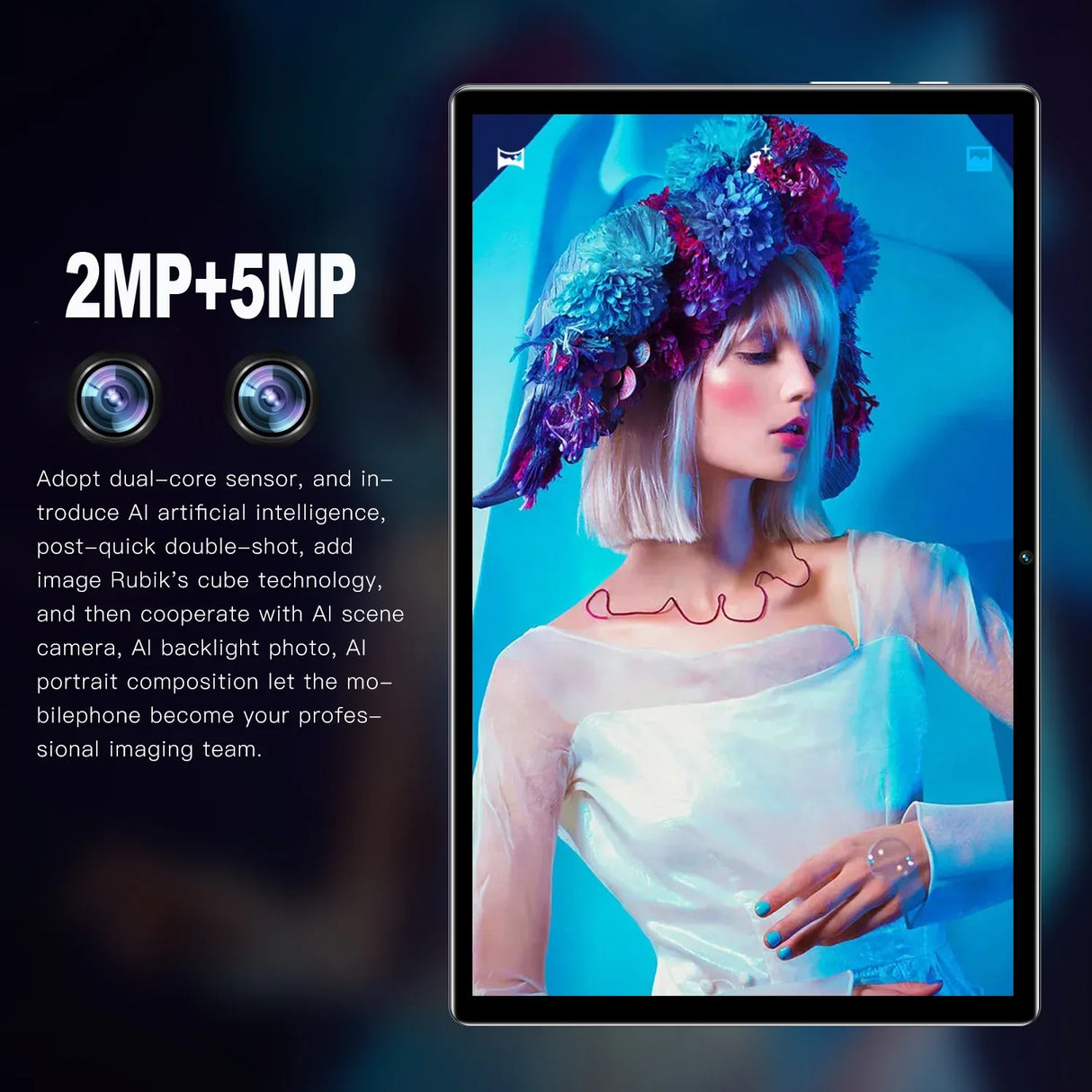 Global new Android 10.1-inch Tablet with Octa cores, 4GB 64GB ROM, Dual cameras, Dual SIM cards, 3G Tablet, Android 11