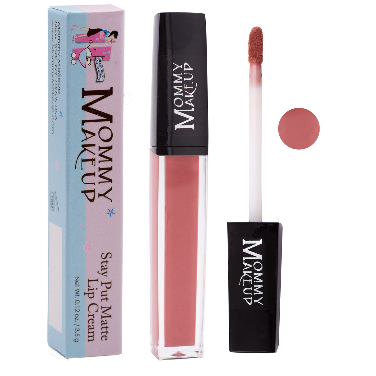 Crema labial mate Rosebud Stay Put | Labial espectacular a prueba de besos