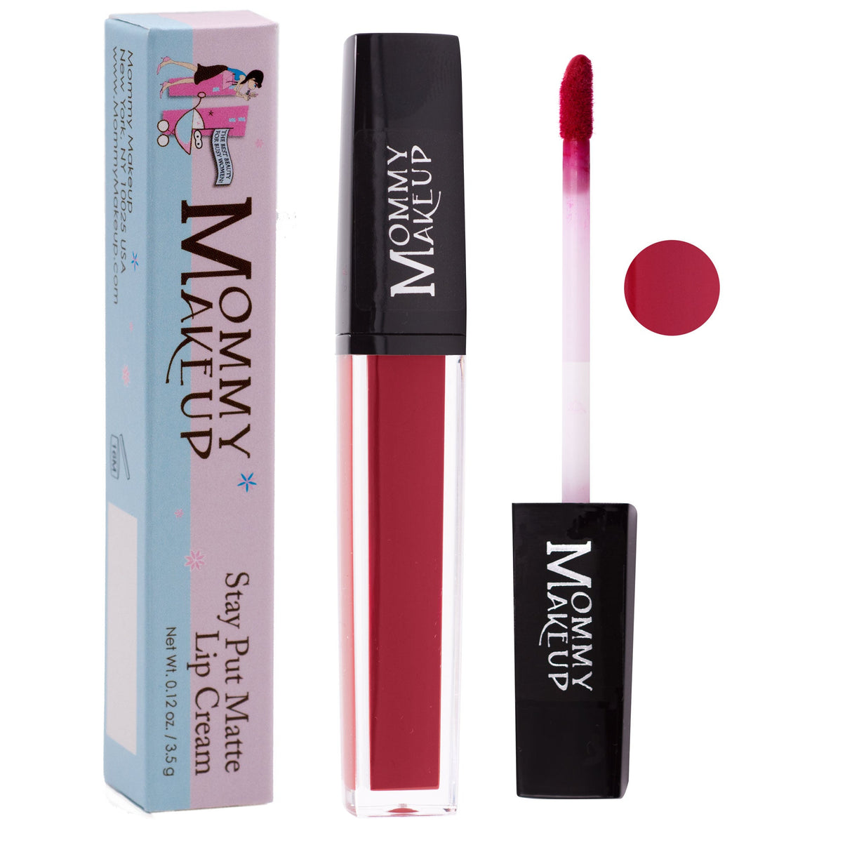 Crema labial mate Stay Put de Miss Scarlett | Labial espectacular a prueba de besos