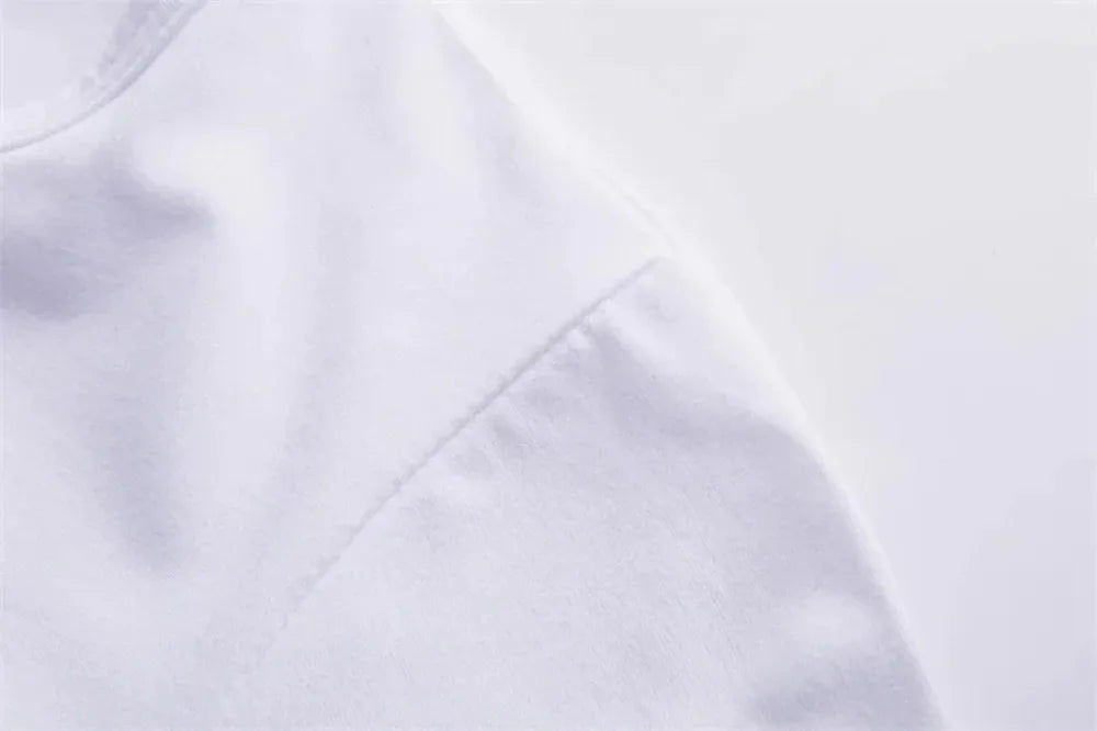 Simple Red Spider Printing Crop Tops Summer Street Fashion Women's Slim-fit T-Shirt Comfortable Soft High Elastic Female Clothes - Lootquake