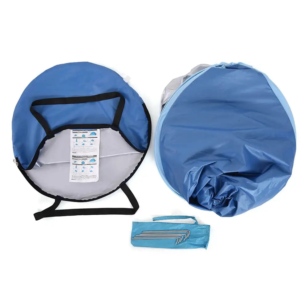 Tienda de campaña automática emergente para playa Lixada, ligera, para exteriores, con protección UV, para acampar y pescar, refugio solar tipo cabaña