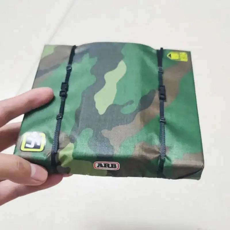 Simulated Tent Bag Side Tent Mood Accessory for 1/8 1/10 RC Track Car Traxxas TRX4 Defender Bronco AXIAL SCX10 RC4WD Decoration - Lootquake