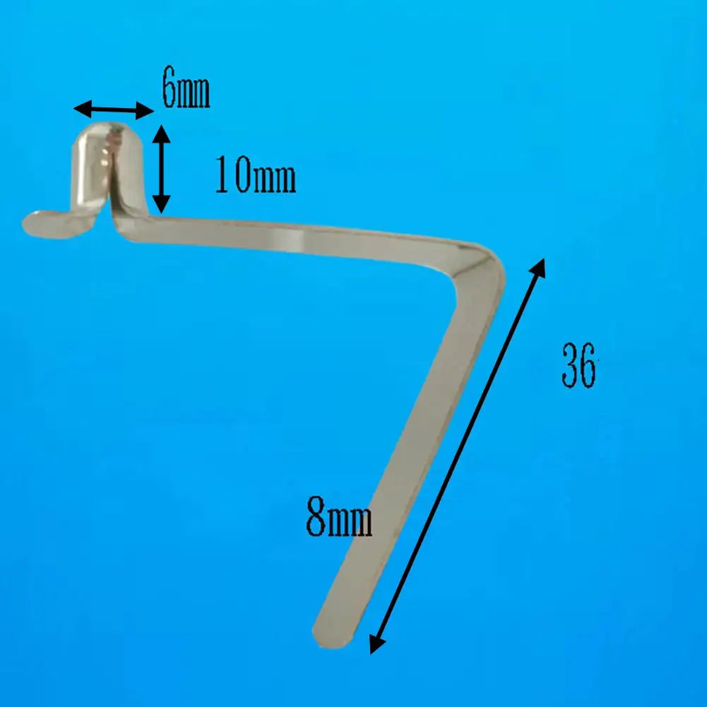 10pcs Spring Clips Locking Tube Pin Push Clip For Tent Pole Kayak Paddle 6mm For Secure Tent Pole Paddle Board Camping Accessory - Lootquake