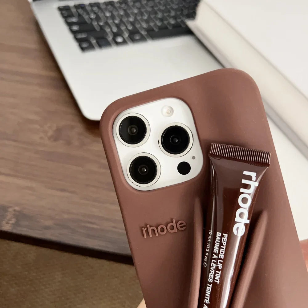 Estuche Rhode Lip Gloss para iPhone