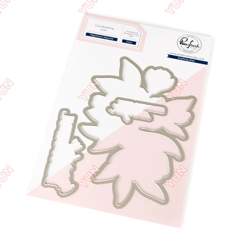 Février 2025 Nouvelles matrices de découpe en métal à motif floral rose, pochoir, ensemble de feuilles chaudes, bricolage, scrapbooking, carte, gaufrage fait main