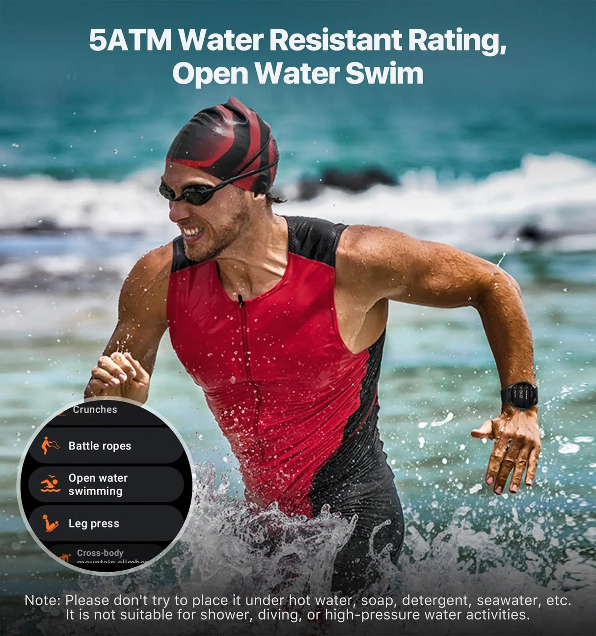 TicWatch Pro 5 Enduro Wear OS Smartwatch for Men 90Hrs Battery 110+ Workout Modes 7/24 Heart Rate Compass and Android Compatible - Lootquake