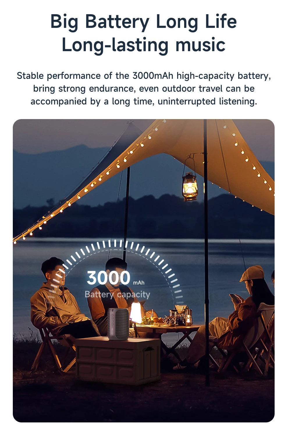 Enceinte Bluetooth puissante Zealot-S32PRO, basses sans fil, éclairage LED, enceintes d'extérieur, caisson de basses, caisson de basses étanche