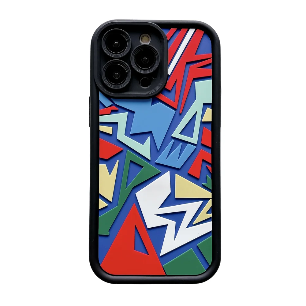 Luxury Design Fashionable Geometrical Shape Phone Case