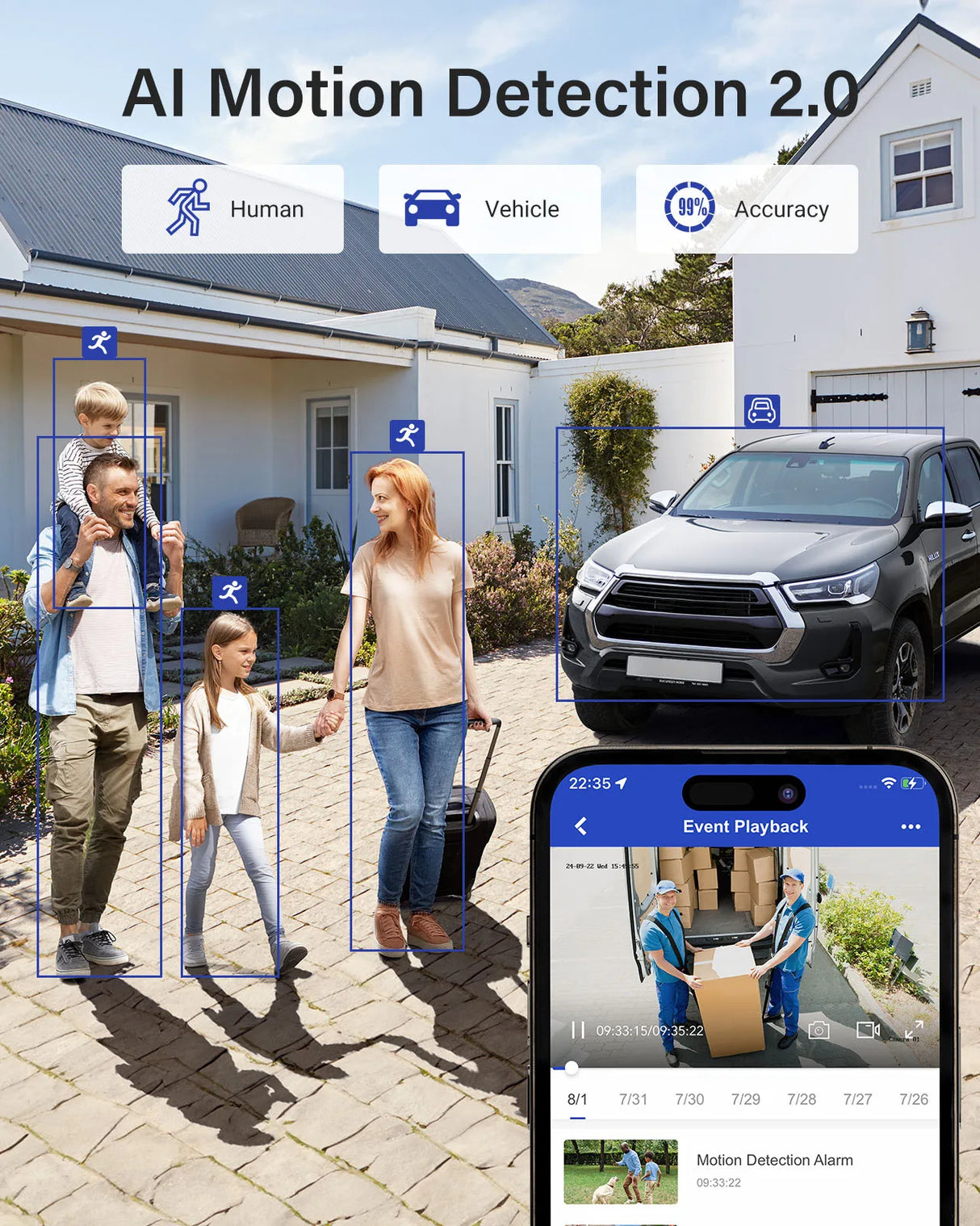 ANNK H.265+ 5MP Lite Ultra HD 8CH DVR Système de sécurité CCTV 8PCS Kit de surveillance vidéo extérieure 5MP EXIR Vision nocturne