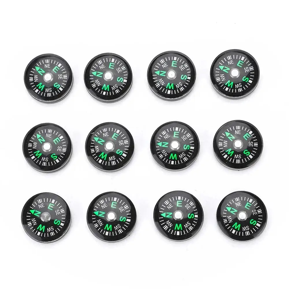 5PCS Portable Mini Compass for Camping Hiking Navigation Tools Outdoor Sports Mountaineering Survival Handheld Tactical Compass - Lootquake