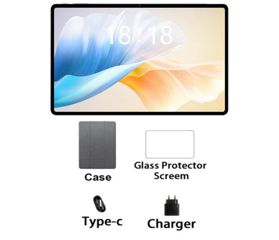 Tablette N-one NPad X1 MTK G99 8 cœurs 10,95 pouces Android 13 Charge rapide 8 600 mAh MAX 16 Go 128 Go 2 000 x 1 200 FHD 4G LTE Support L1