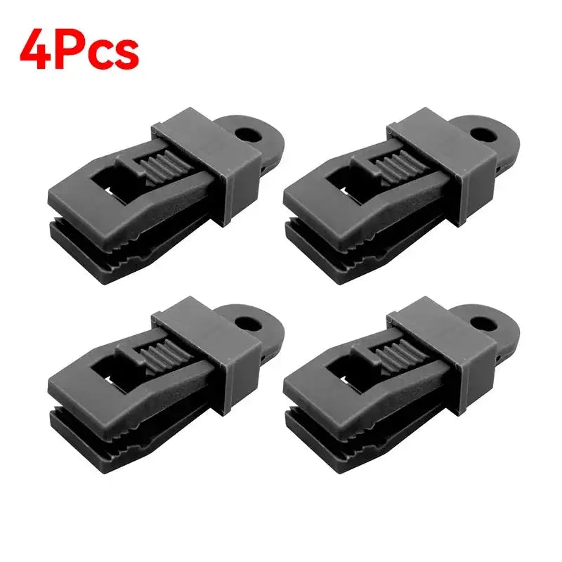 Adjustable Heavy Duty Lock Grip for Tarp Shade Cloth Reusable Clamp for Curtains Windproof Camping Tent Clip Hook Tarpaulin Clip - Lootquake