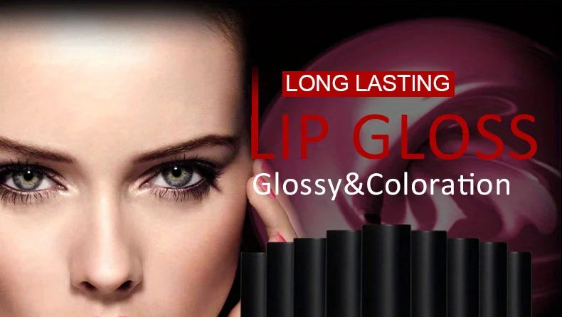 Rouge à lèvres mat et volumateur luxueux – Waterproof, longue tenue, 20 teintes variées | Cadeau idéal pour la Saint-Valentin