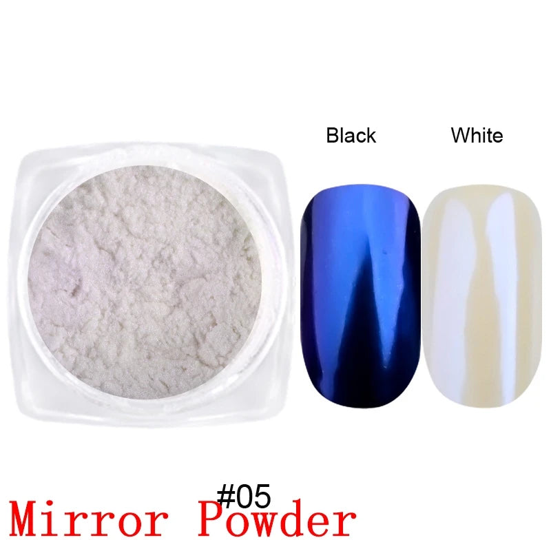 8ml Silver Mirror Metallic Nail Gels Polish UV Soak Off Paint Gel Polish Flower Drawing Gold Superbright Nails Lacquer UV Gel #*