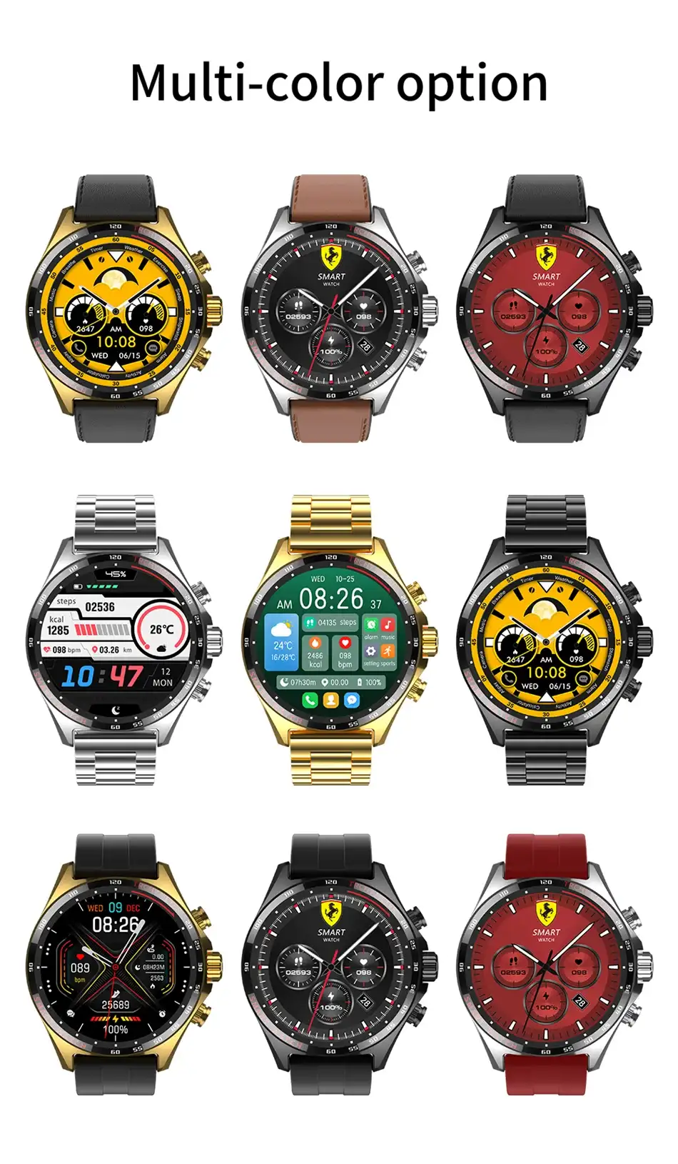 2024 New Outdoor Sports GPS Smart Watch Men Bluetooth Call HD Smartwatch Health Monitoring Compass IP68 Waterproof Watches Men - Lootquake