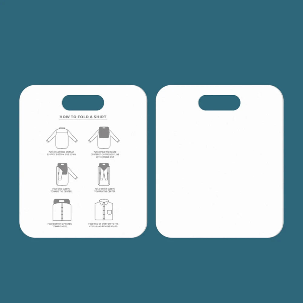 Planche à plier les vêtements en plastique 68 cm/48 cm, durable, pour enfants, facile et rapide, pour plier les chemises, outil de rangement à domicile pour enfants