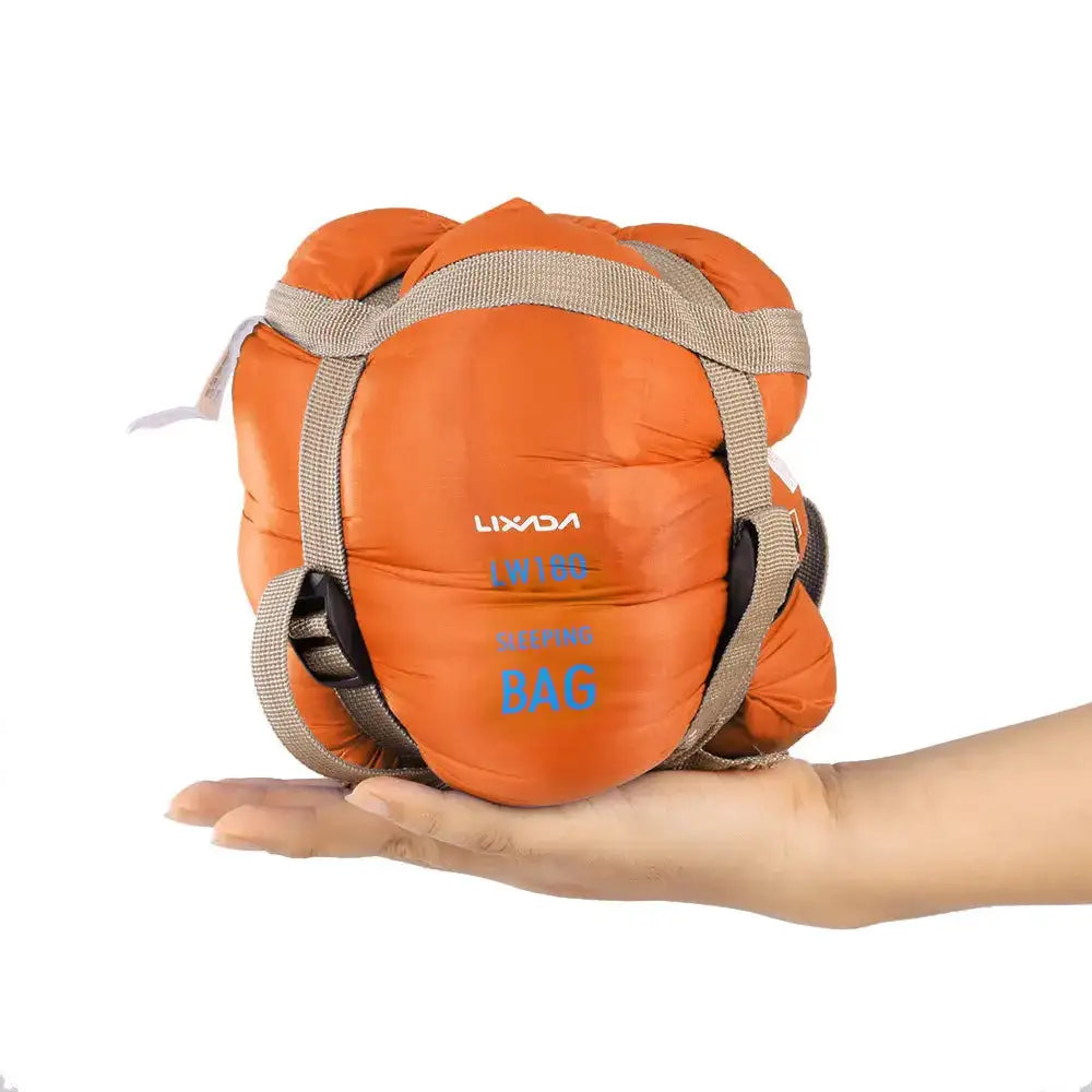 Saco de dormir portátil para exteriores Lixada de 190 x 75 cm, para acampar, viajar, senderismo, multifunción, ultraligero, 680 g, para mochileros.