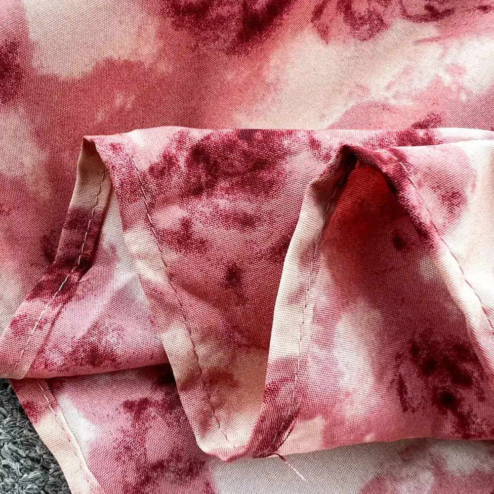 YuooMuoo Korean Fashion Rose Flower Print Romantic Retro Party Dress Summer Elastic High Waist Vacation Long Dress Beach Vestido - Lootquake