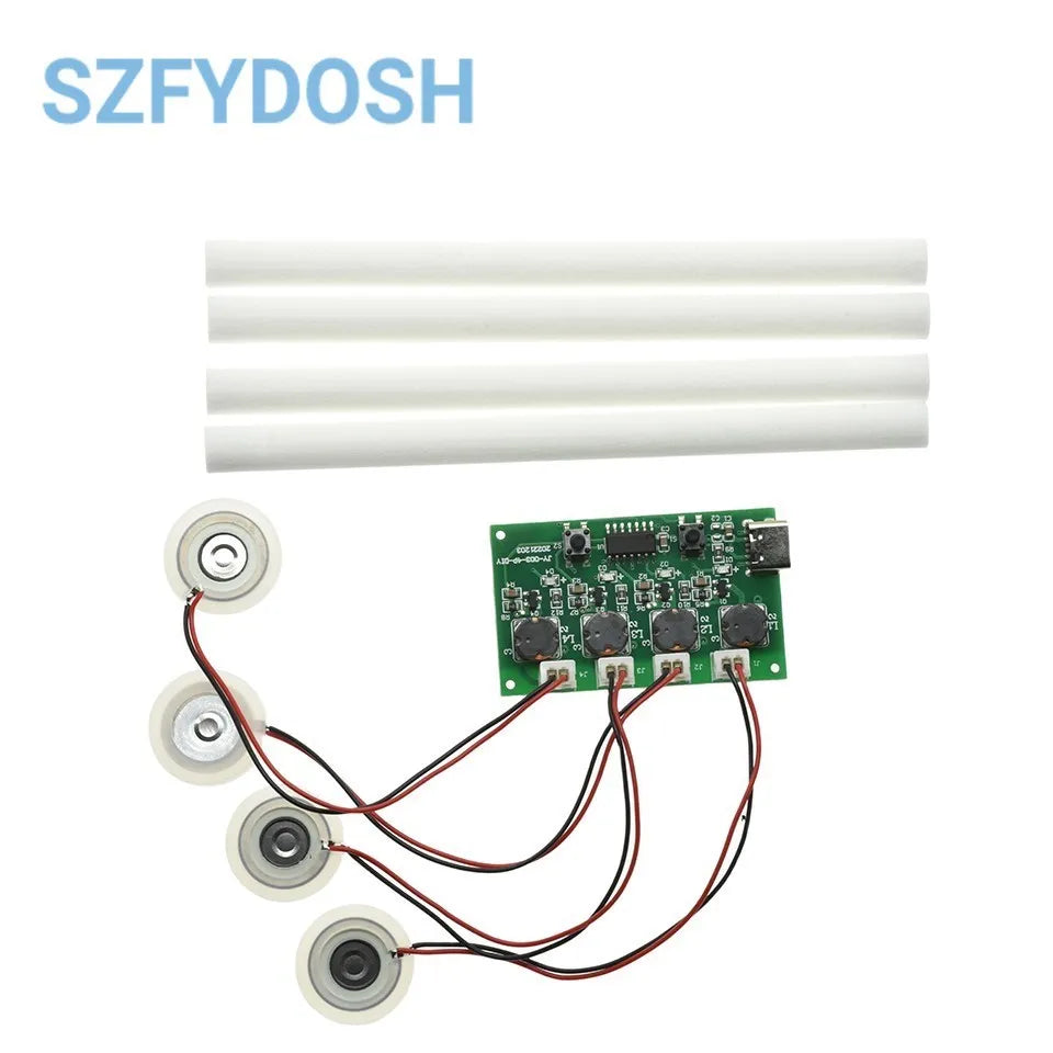 Four Spray Humidifier Module DIY Humidifier Control Board Atomizer Drive Board Four Way Ultrasonic Drive Board