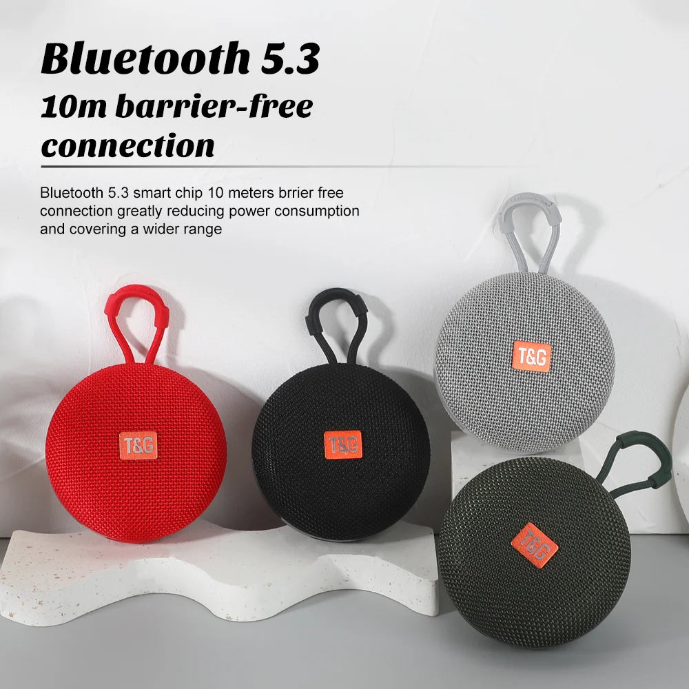 Altavoz Bluetooth TG352 portátil e inalámbrico, minicaja de música para exteriores, ideal para camping, senderismo, smartphone, PC, coche y tableta.