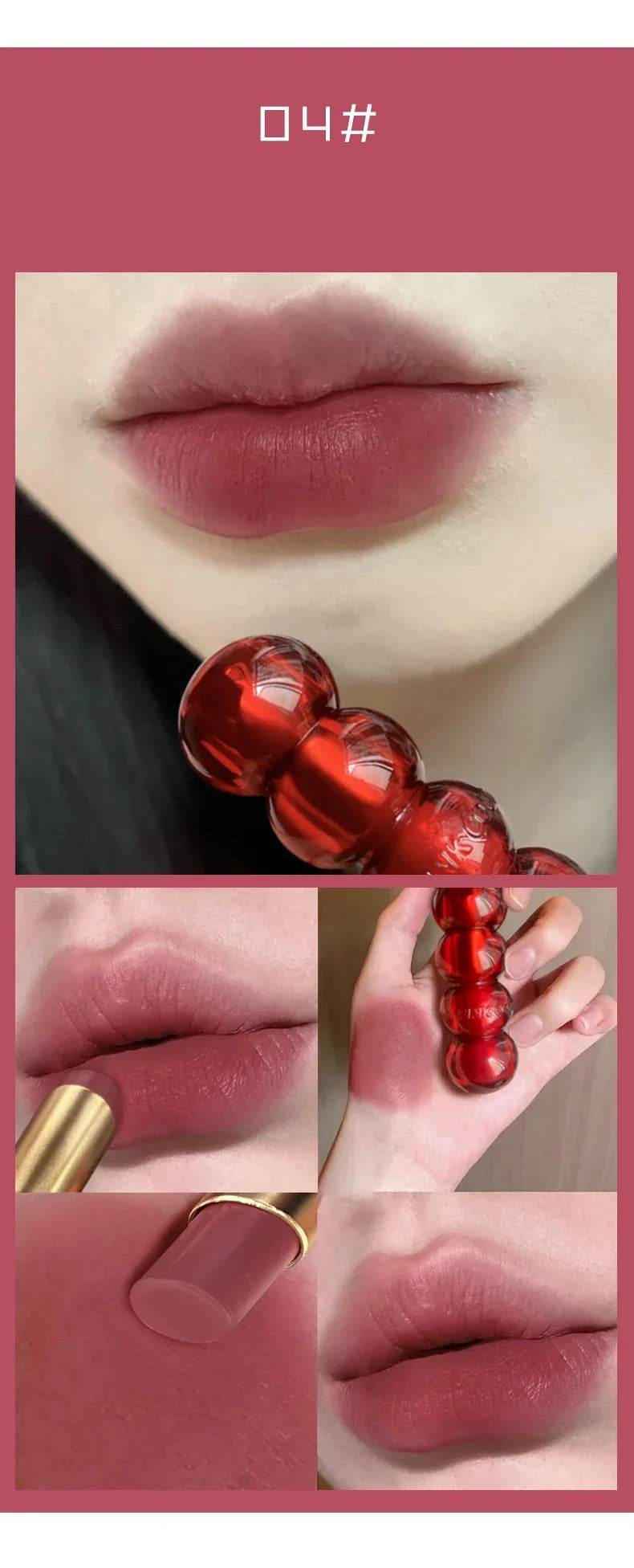 Waterproof Velvet Lipstick Easy To Wear Longstay Lip Stick Lasting Matte Nude Lip Glaze Non-stick Korea Makeup Lip Tint Cosmetic