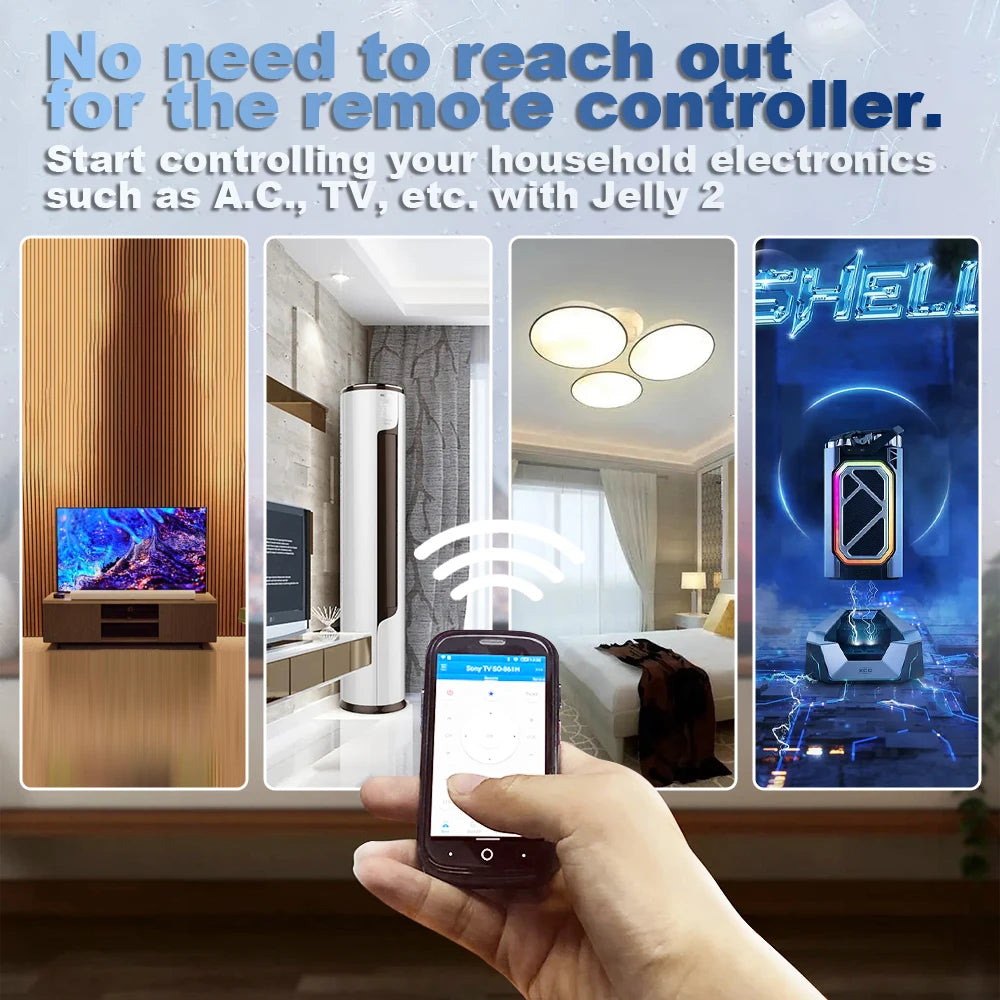 Unihertz Jelly 2 Mini smartphone 4 pouces Android 11 Helio P60 Octa Core débloqué 6 Go 128 Go NFC Téléphone portable 16 MP Infrarouge