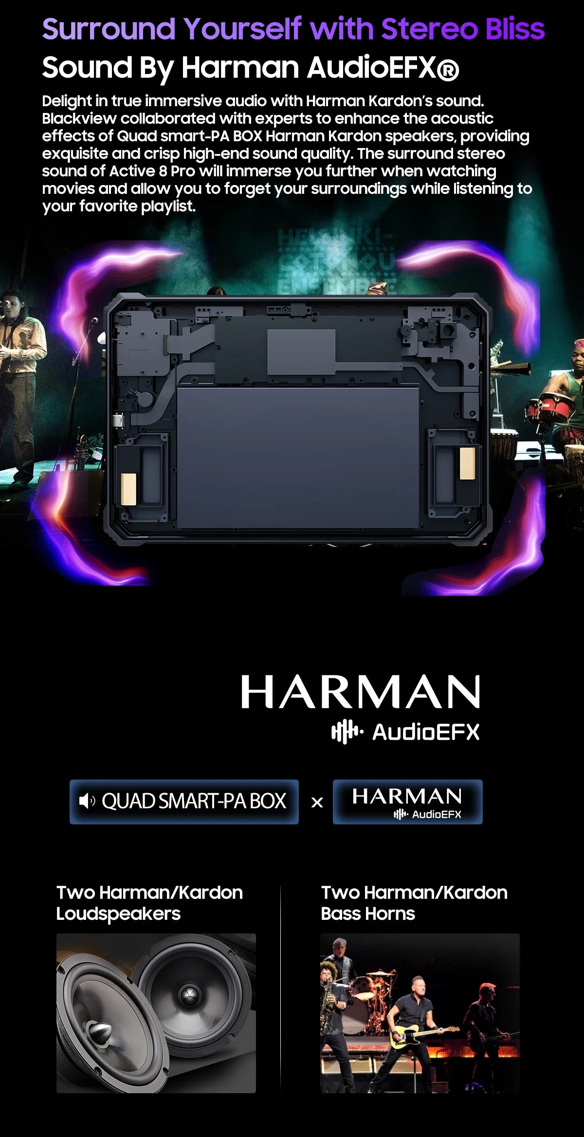 Tablette PC Blackview Active 8 Pro 16 Go 256 Go Batterie 22 000 mAh Android 13 Écran 2,4 K 10,36 pouces Caméra 16 Mpx + 48 Mpx Tablette robuste