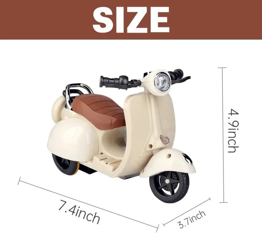 Labubu Accessories Labubu Have A Seat Toy Labubu Scooter with LED Lights & Music Cute Desk Decor for Labubu Doll Collectors