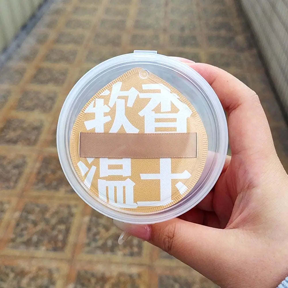 Esponjas de maquillaje súper gruesas y suaves, de algodón, grandes, para polvos húmedos, para base líquida en seco, Q7w7