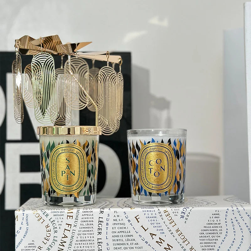 Romantic Limited Diptyques Candles Sakura Scented Fragrance Candle Light Gift High Quality Aromatherapy Perfume Aroma Home Decor