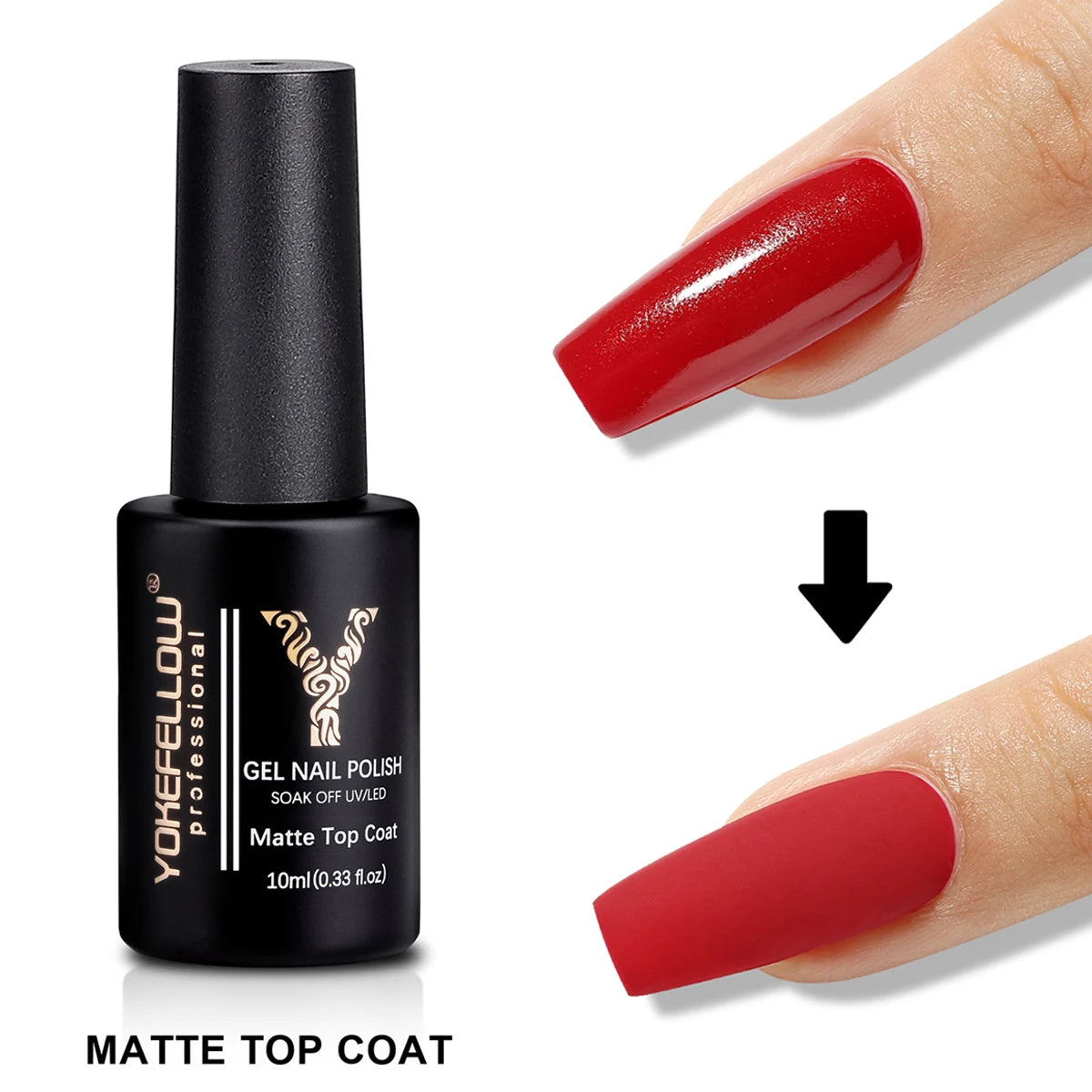 Esmalte de uñas en gel YOKEFELLOW de 15 g, color rosa nude, transparente, para construcción, extensión, remojo, UV LED, acrílico.